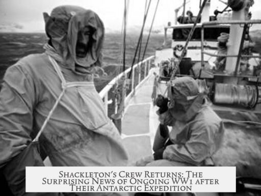Shackleton's Crew Returns: The Surprising News of Ongoing WW1 after Their Antarctic Expedition