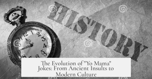 The Evolution of "Yo Mama" Jokes: From Ancient Insults to Modern Culture