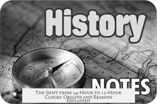 The Shift from 24-Hour to 12-Hour Clocks: Origins and Reasons Explained