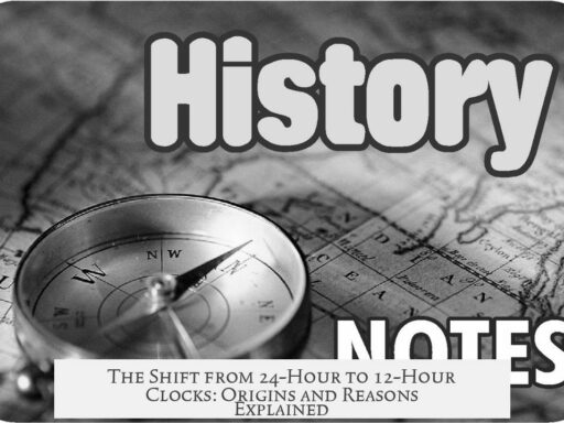 The Shift from 24-Hour to 12-Hour Clocks: Origins and Reasons Explained