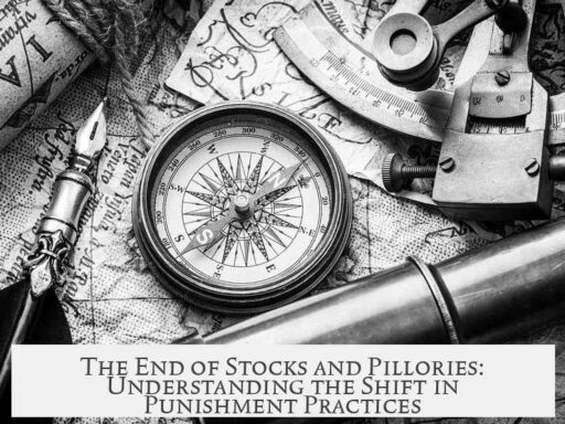 The End of Stocks and Pillories: Understanding the Shift in Punishment Practices