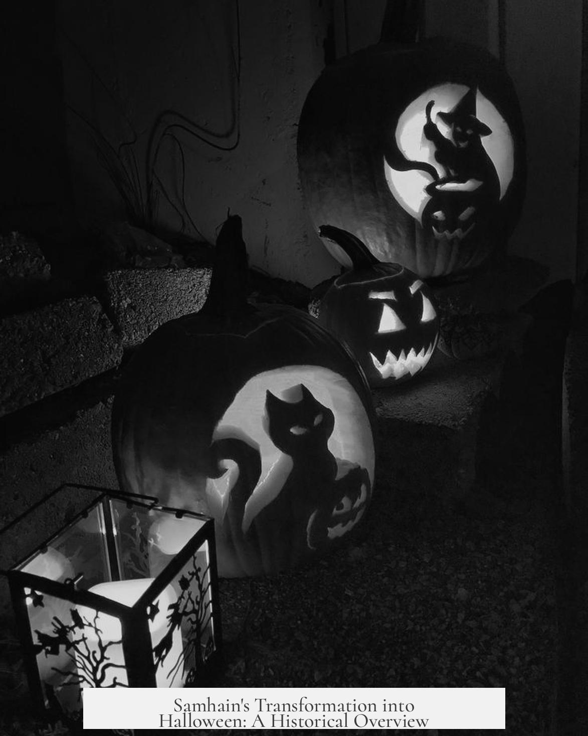 Samhain's Transformation into Halloween: A Historical Overview