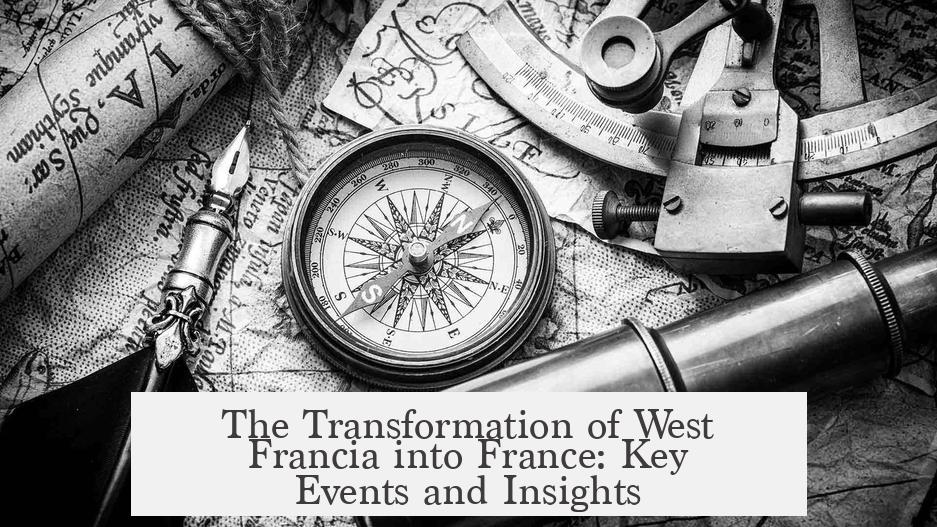 The Transformation of West Francia into France: Key Events and Insights