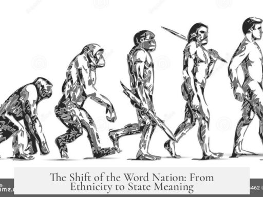 The Shift of the Word Nation: From Ethnicity to State Meaning