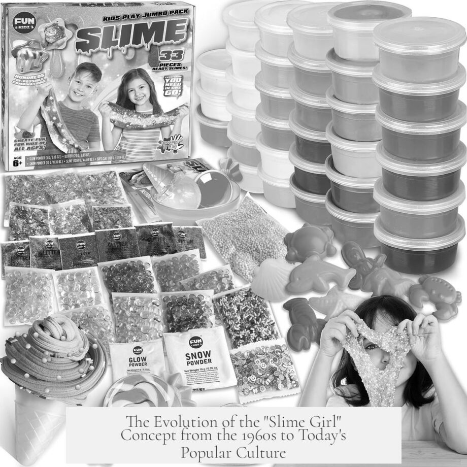 The Evolution of the "Slime Girl" Concept from the 1960s to Today's Popular Culture