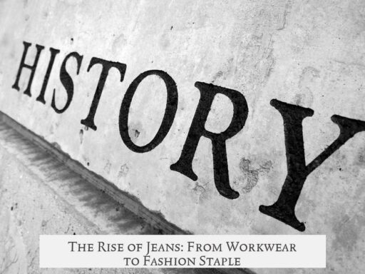 The Rise of Jeans: From Workwear to Fashion Staple