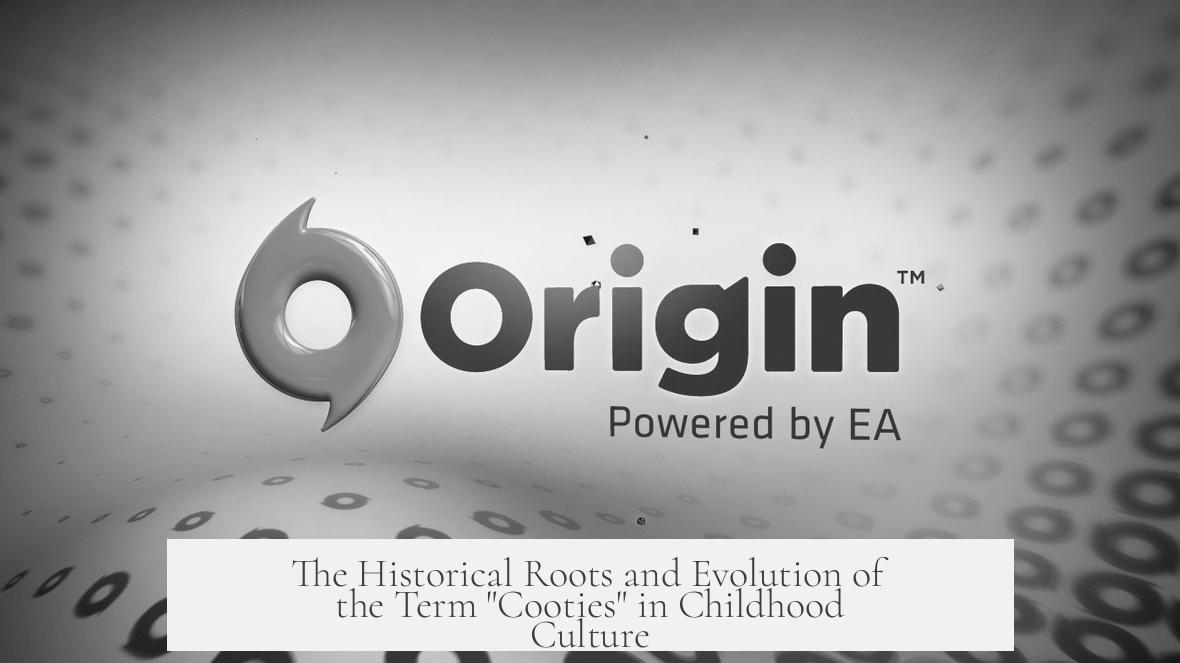 The Historical Roots and Evolution of the Term "Cooties" in Childhood Culture