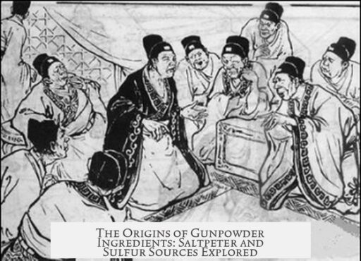 The Origins of Gunpowder Ingredients: Saltpeter and Sulfur Sources Explored