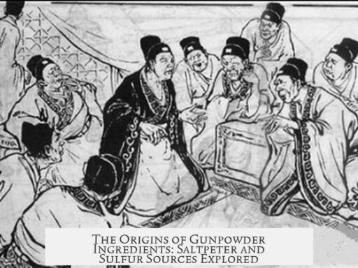The Origins of Gunpowder Ingredients: Saltpeter and Sulfur Sources Explored