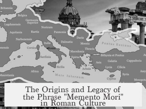 The Origins and Legacy of the Phrase "Memento Mori" in Roman Culture