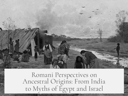 Romani Perspectives on Ancestral Origins: From India to Myths of Egypt and Israel