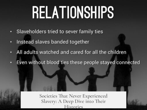 Societies That Never Experienced Slavery: A Deep Dive into Their Histories