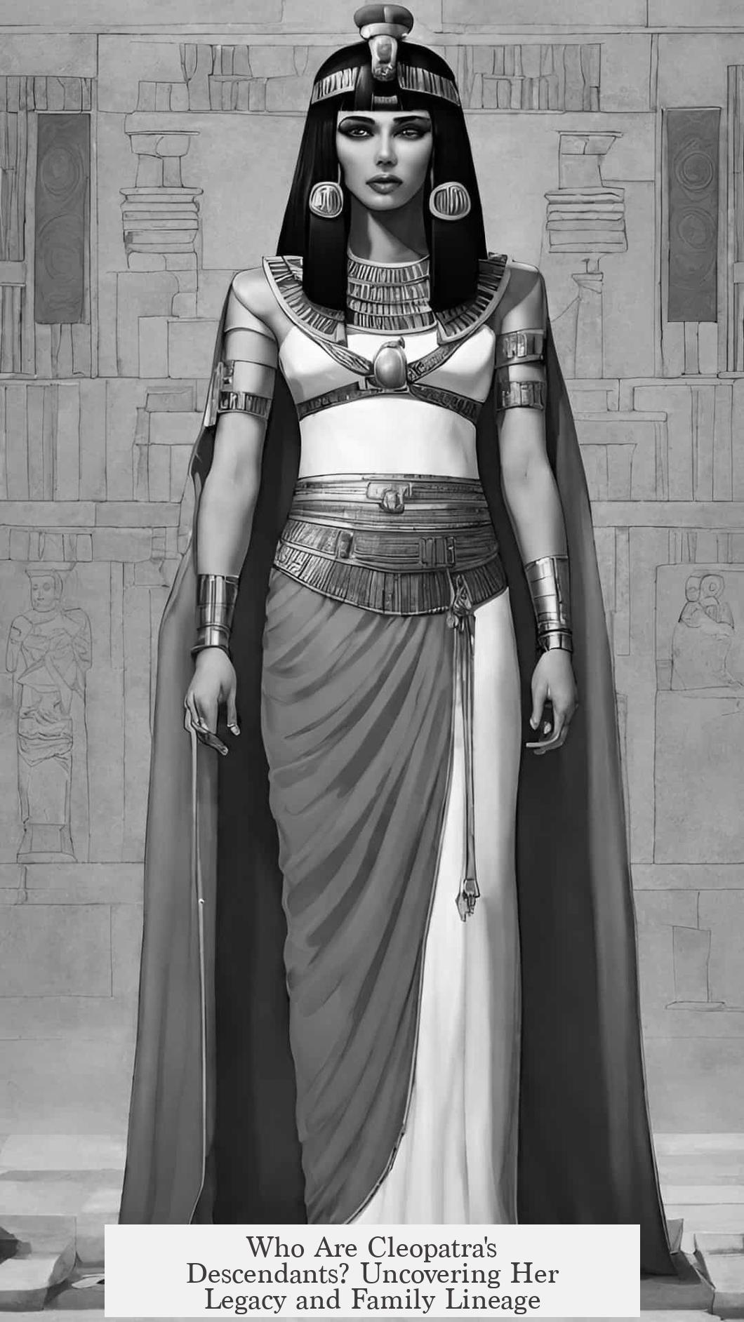 Who Are Cleopatra's Descendants? Uncovering Her Legacy and Family Lineage