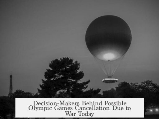 Decision-Makers Behind Possible Olympic Games Cancellation Due to War Today