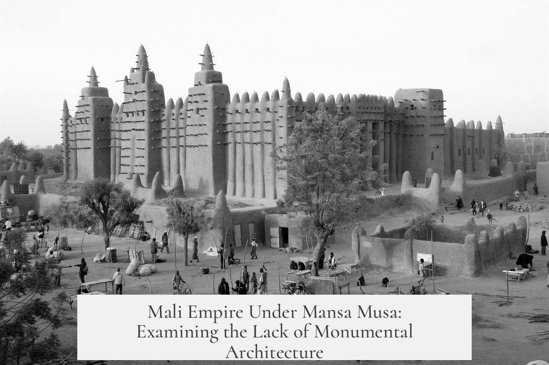 Mali Empire Under Mansa Musa: Examining the Lack of Monumental Architecture