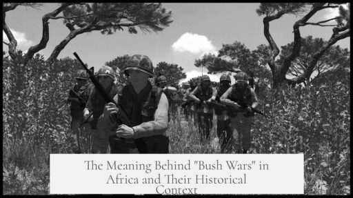 The Meaning Behind "Bush Wars" in Africa and Their Historical Context