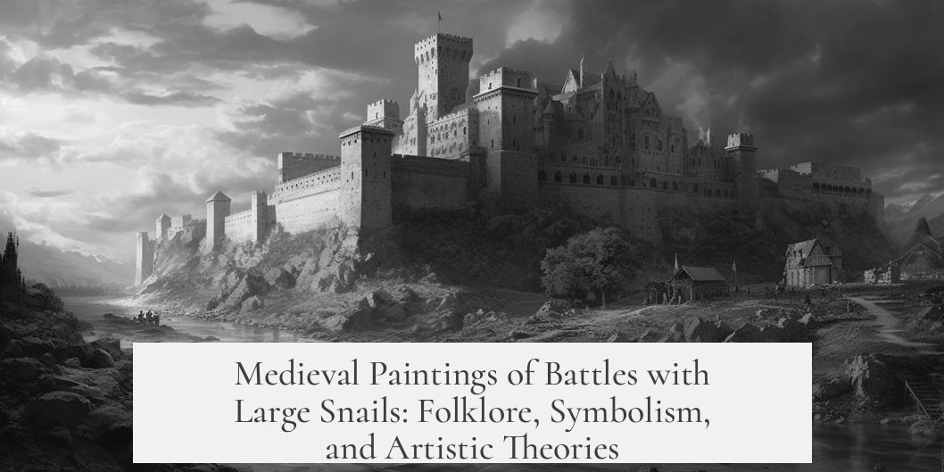 Medieval Paintings of Battles with Large Snails: Folklore, Symbolism, and Artistic Theories