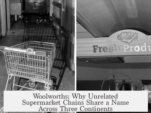 Woolworths: Why Unrelated Supermarket Chains Share a Name Across Three Continents