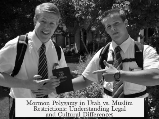 Mormon Polygamy in Utah vs. Muslim Restrictions: Understanding Legal and Cultural Differences