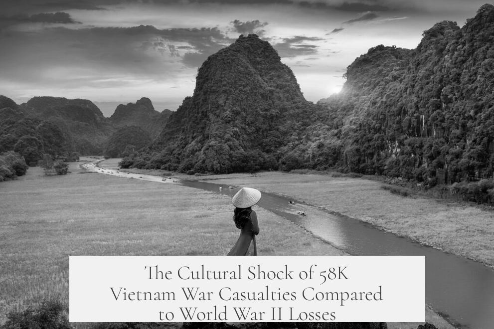 The Cultural Shock of 58K Vietnam War Casualties Compared to World War II Losses