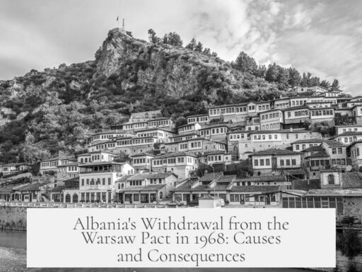Albania's Withdrawal from the Warsaw Pact in 1968: Causes and Consequences