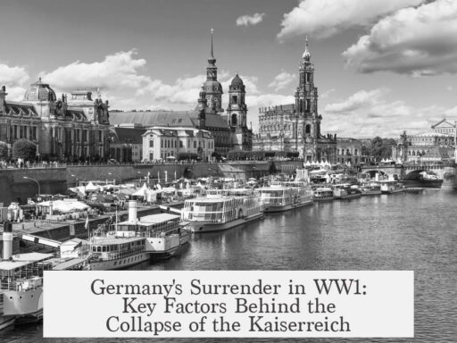 Germany's Surrender in WW1: Key Factors Behind the Collapse of the Kaiserreich