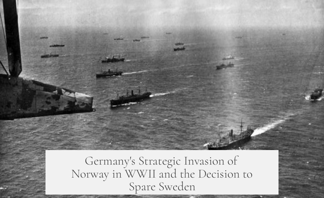 Germany's Strategic Invasion of Norway in WWII and the Decision to Spare Sweden