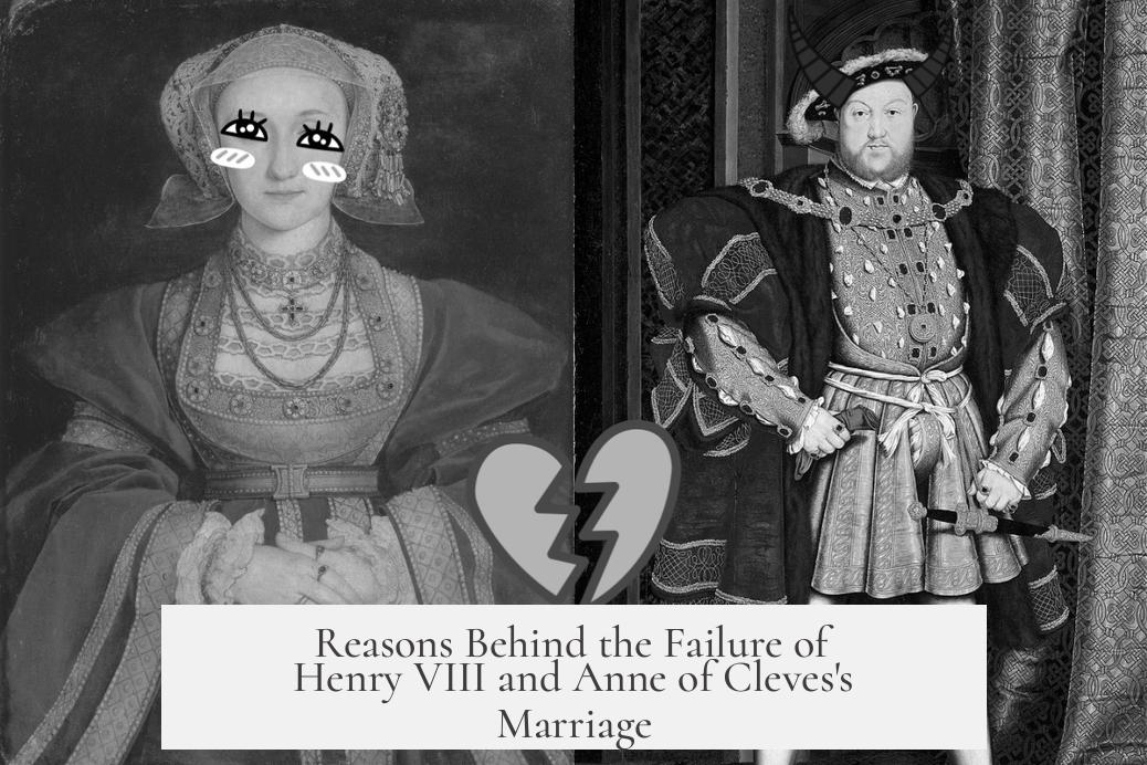 Reasons Behind the Failure of Henry VIII and Anne of Cleves's Marriage