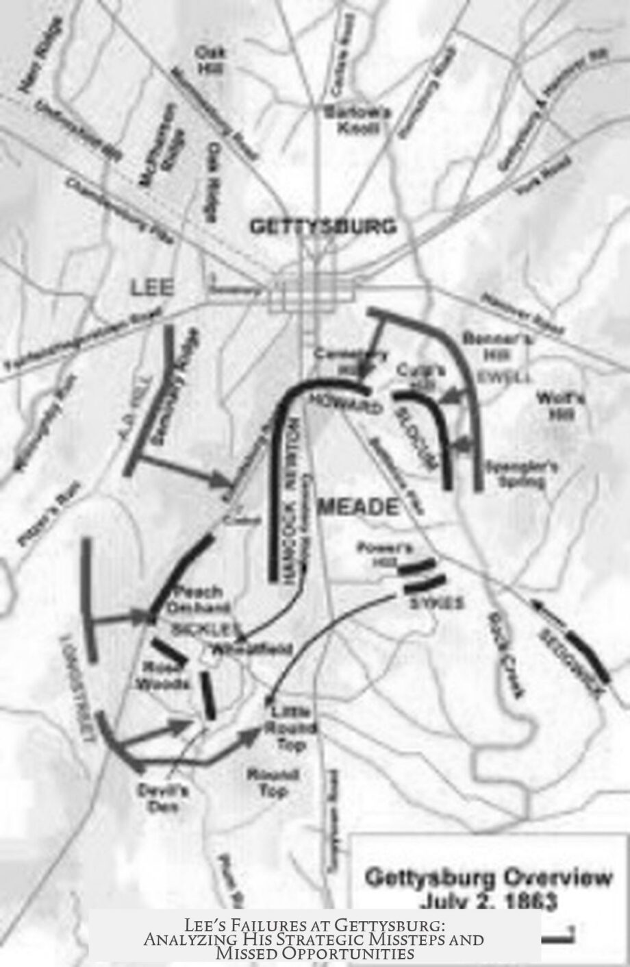 Lee's Failures at Gettysburg: Analyzing His Strategic Missteps and Missed Opportunities