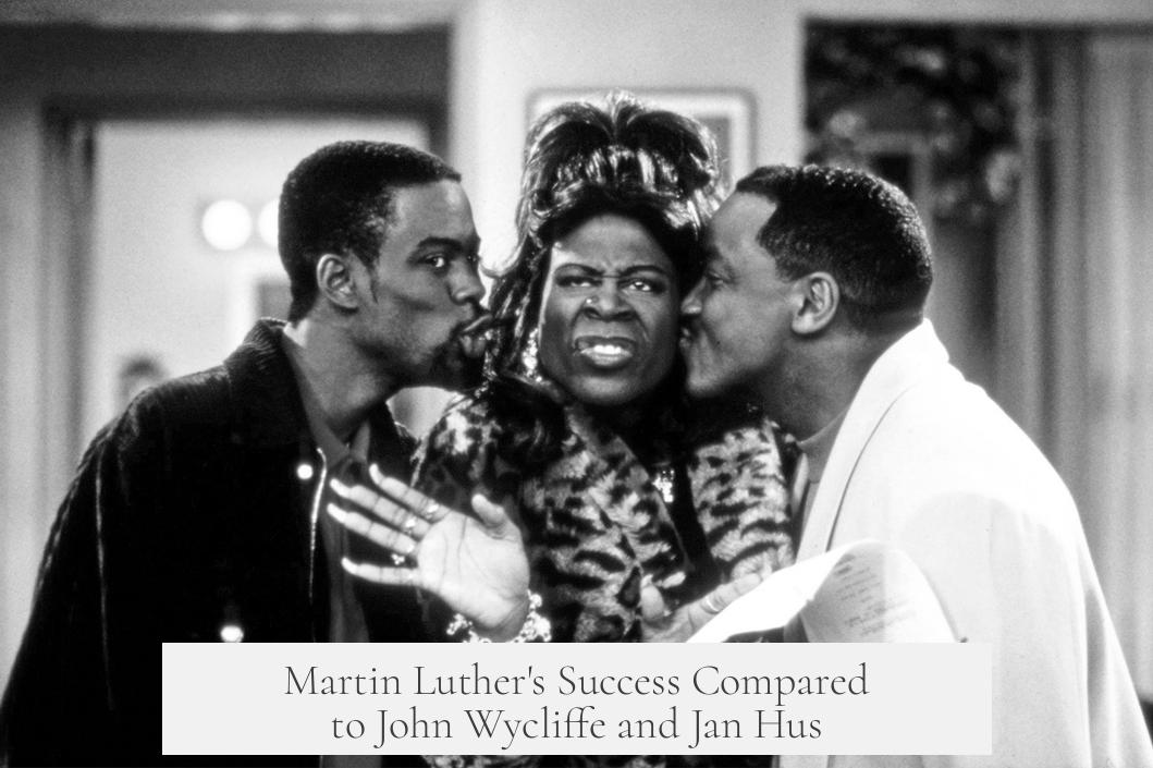 Martin Luther's Success Compared to John Wycliffe and Jan Hus