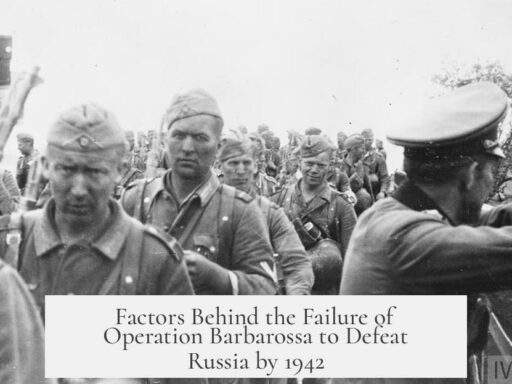 Factors Behind the Failure of Operation Barbarossa to Defeat Russia by 1942