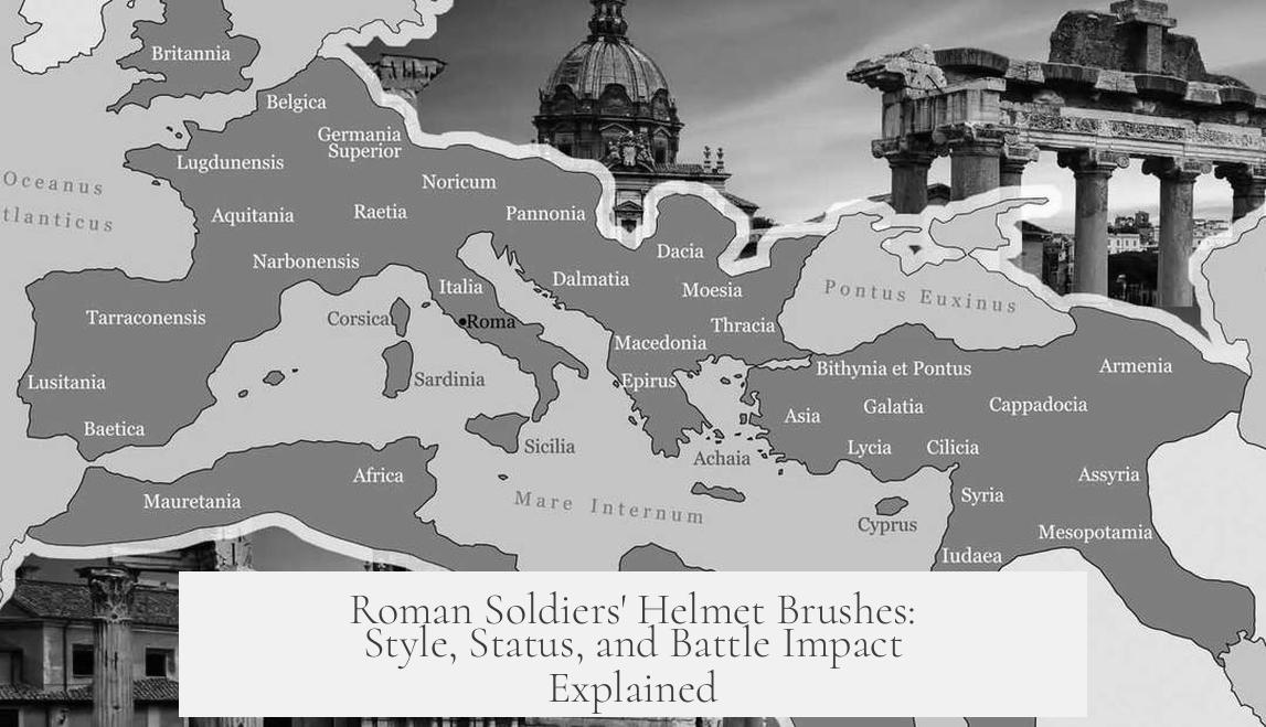 Roman Soldiers' Helmet Brushes: Style, Status, and Battle Impact Explained