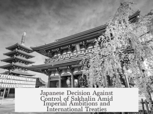 Japanese Decision Against Control of Sakhalin Amid Imperial Ambitions and International Treaties
