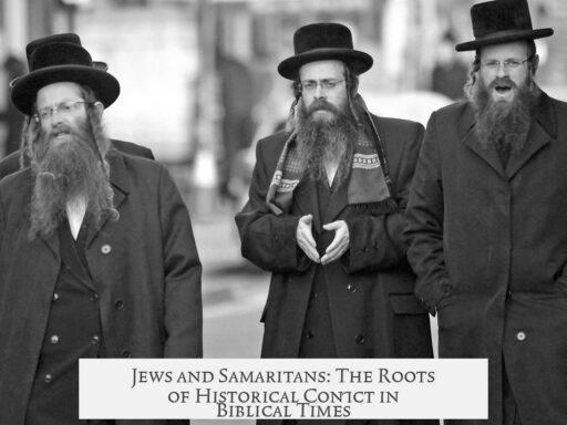 Jews and Samaritans: The Roots of Historical Conflict in Biblical Times