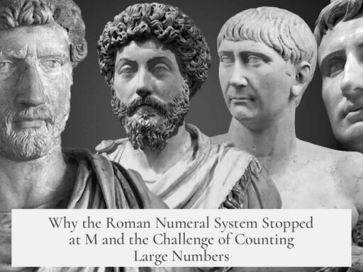 Why the Roman Numeral System Stopped at M and the Challenge of Counting Large Numbers