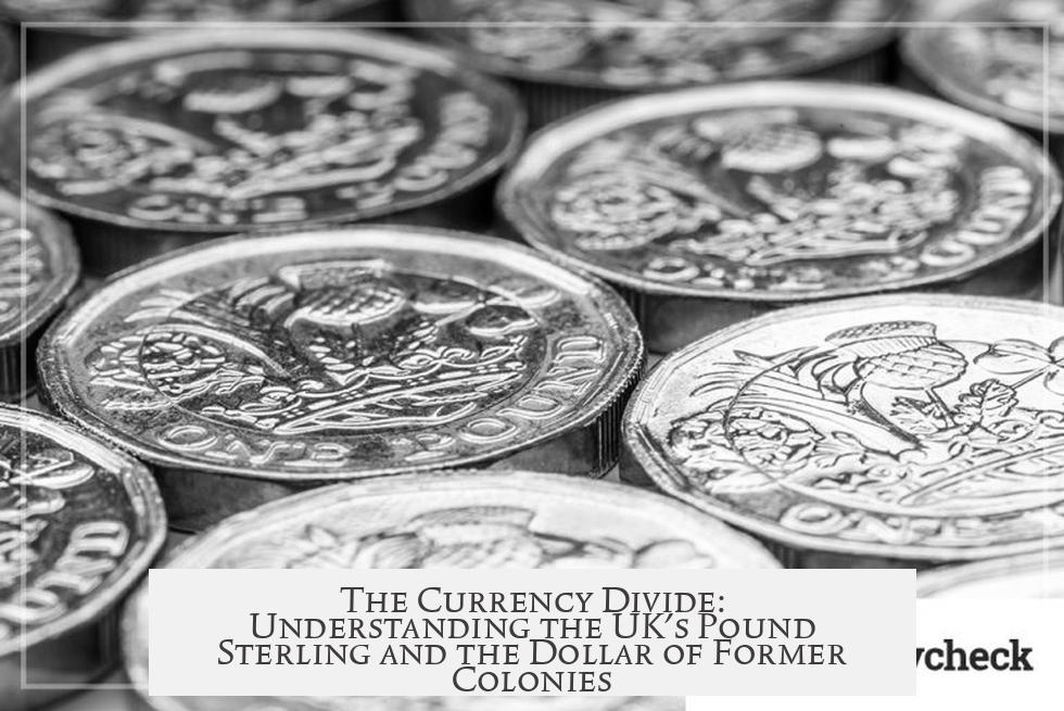 The Currency Divide: Understanding the UK's Pound Sterling and the Dollar of Former Colonies