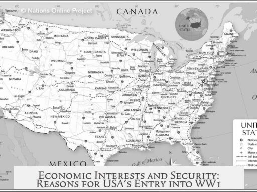 Economic Interests and Security: Reasons for USA's Entry into WW1