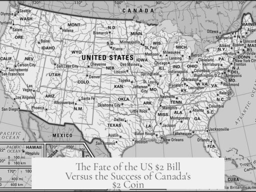 The Fate of the US $2 Bill Versus the Success of Canada's $2 Coin