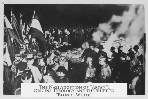 The Nazi Adoption of "Aryan": Origins, Ideology, and the Shift to "Blonde White"