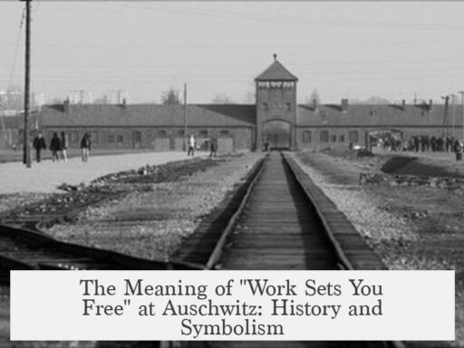 The Meaning of "Work Sets You Free" at Auschwitz: History and Symbolism