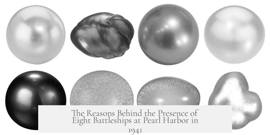 The Reasons Behind the Presence of Eight Battleships at Pearl Harbor in 1941