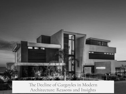 The Decline of Gargoyles in Modern Architecture: Reasons and Insights