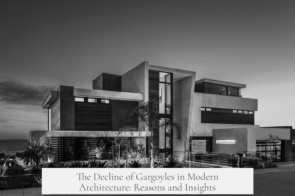 The Decline of Gargoyles in Modern Architecture: Reasons and Insights