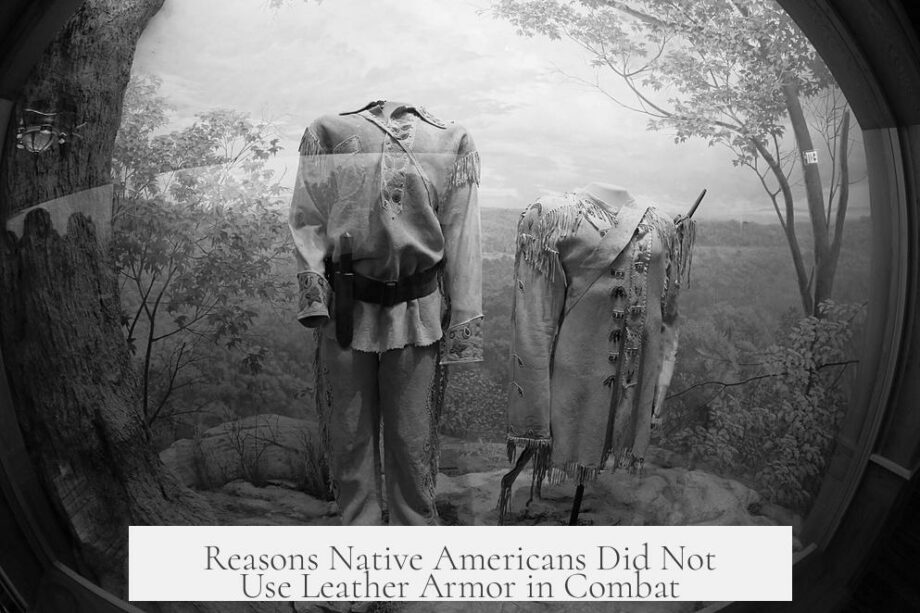 Reasons Native Americans Did Not Use Leather Armor in Combat
