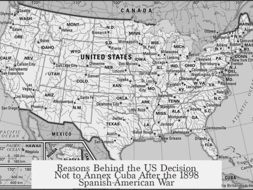 Reasons Behind the US Decision Not to Annex Cuba After the 1898 Spanish-American War