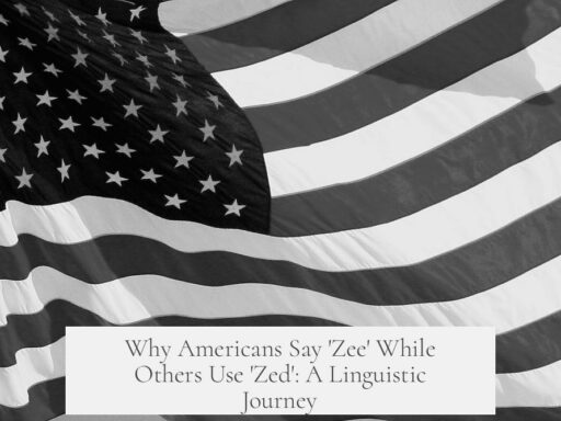 Why Americans Say 'Zee' While Others Use 'Zed': A Linguistic Journey