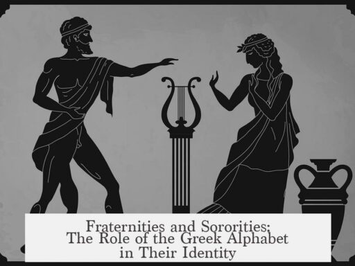 Fraternities and Sororities: The Role of the Greek Alphabet in Their Identity