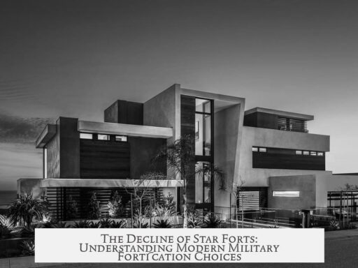 The Decline of Star Forts: Understanding Modern Military Fortification Choices