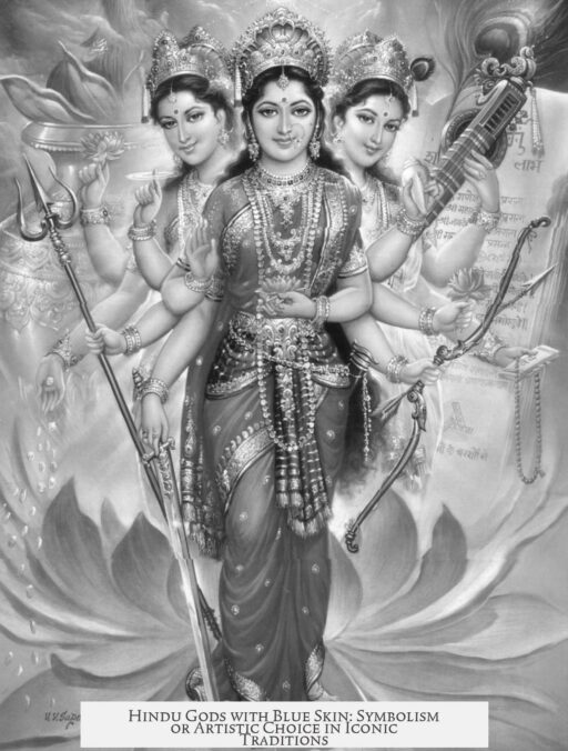 Hindu Gods with Blue Skin: Symbolism or Artistic Choice in Iconic Traditions