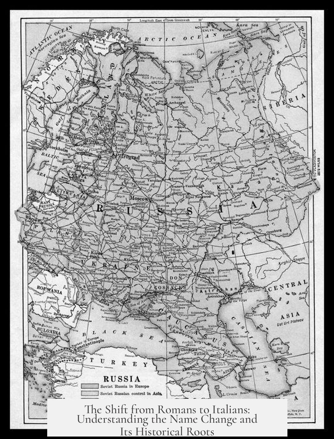 The Shift from Romans to Italians: Understanding the Name Change and Its Historical Roots